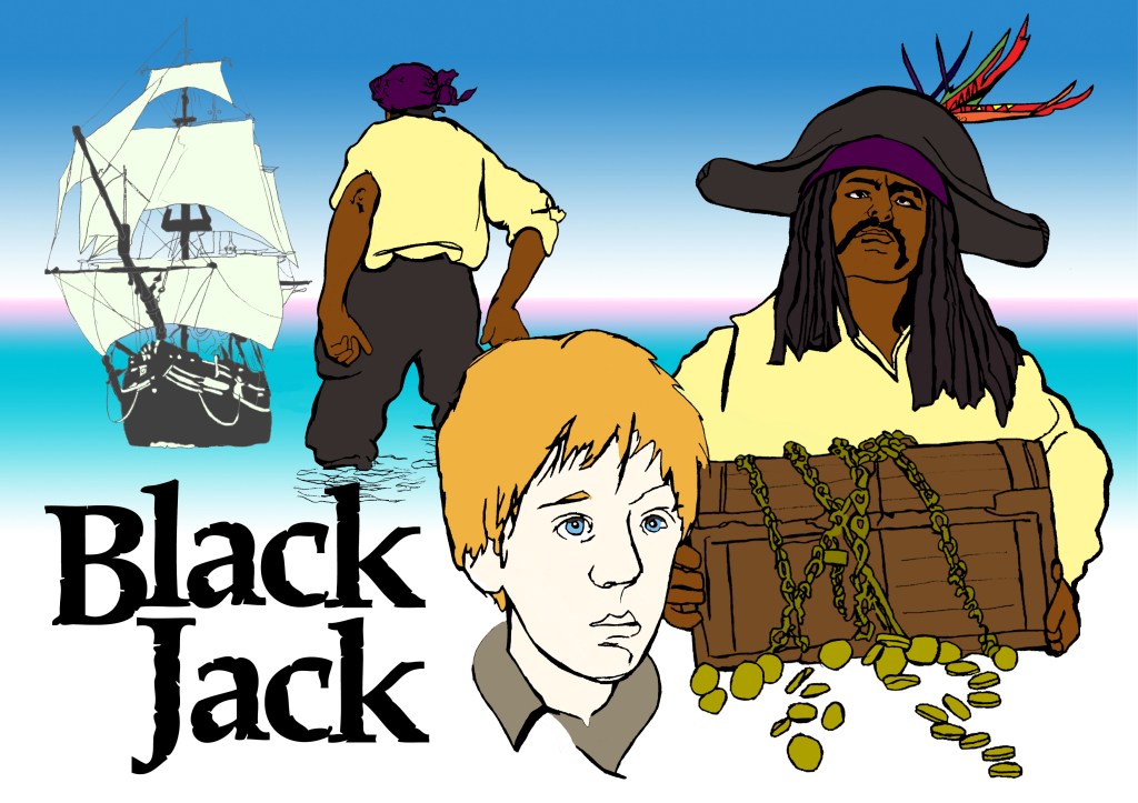 Black Jack Poster | Illustration by Natalie Knowles