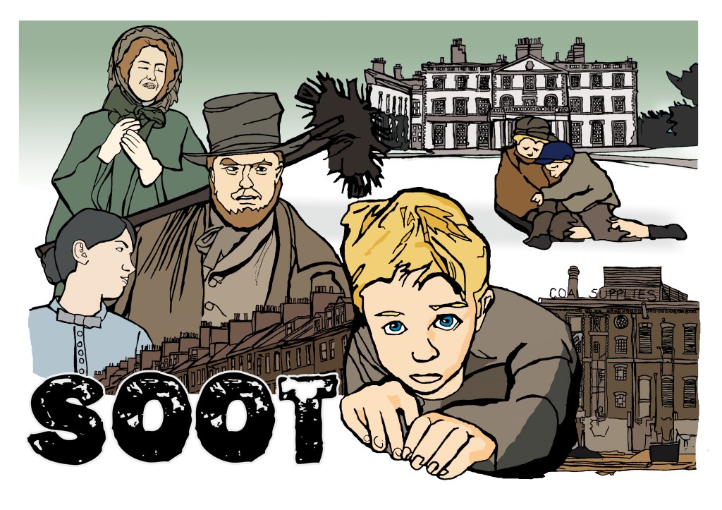 Soot Poster | Illustration by Natalie Knowles 2018